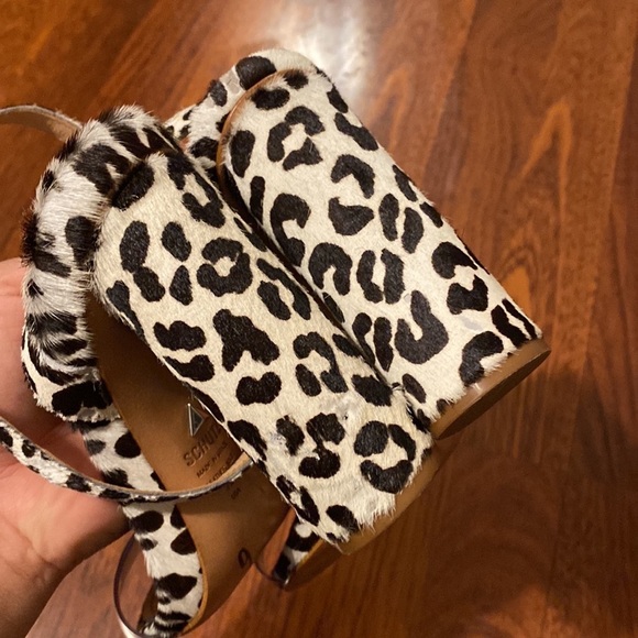 Schutz Elenita Calf Hair Heels - Picture 6 of 11